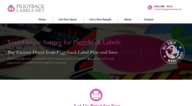 piggybacklabels.net