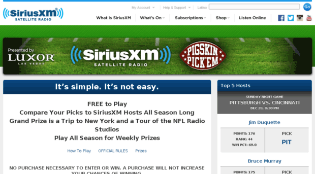 pigskin.siriusxm.com