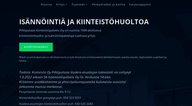 pihtiputaankiinteistopalvelu.fi