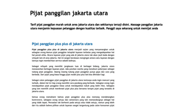 pijat-panggilan-jakarta-utara.blogspot.com