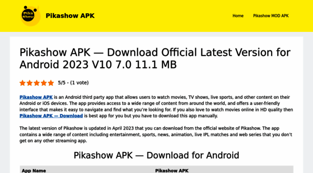 pikashowapks.download