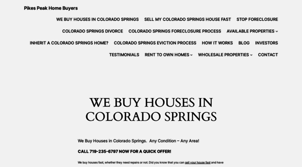 pikespeakhomebuyers.com