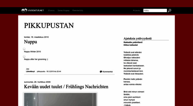 pikkupusta.vuodatus.net