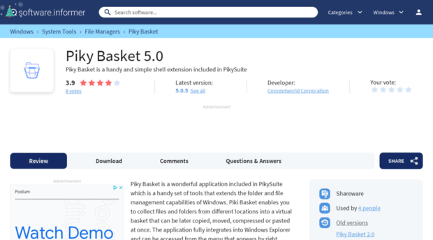 piky-basket.software.informer.com