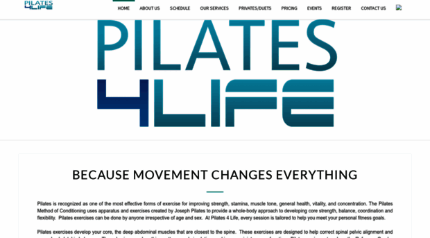 pilates4life.com