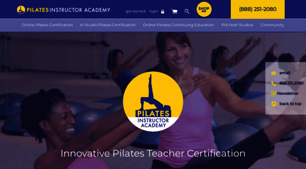 pilatesinstructoracademy.com