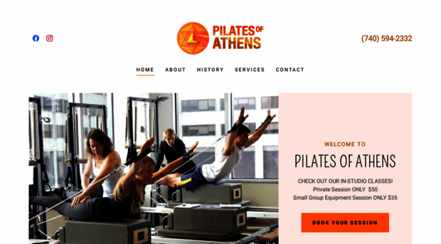 pilatesofathens.com