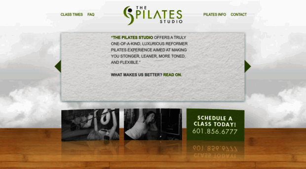 pilatesstudioridgeland.com