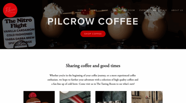 pilcrowcoffee.com