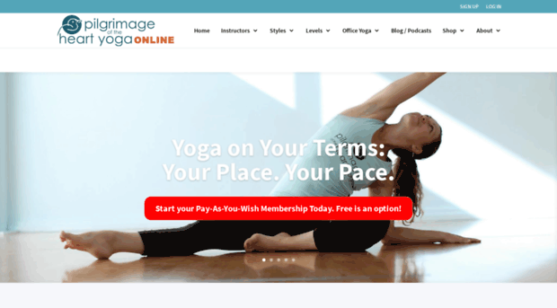 pilgrimageyogaonline.com