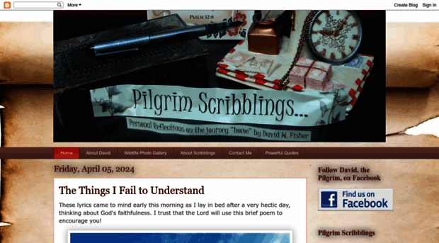 pilgrimscribblings.com