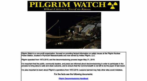 pilgrimwatch.org