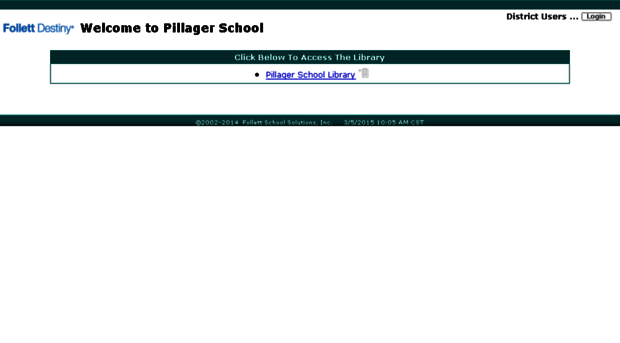 pillager.follettdestiny.com