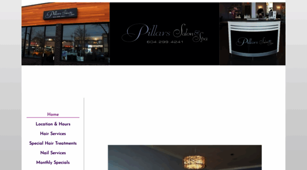 pillarssalon.com