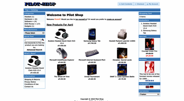 pilot-shop.ch