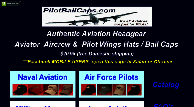 pilotballcaps.com