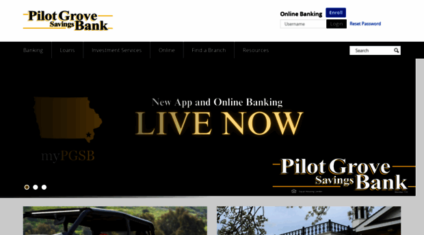 pilotgrovesavingsbank.com