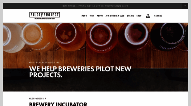 pilotprojectbrewing.com