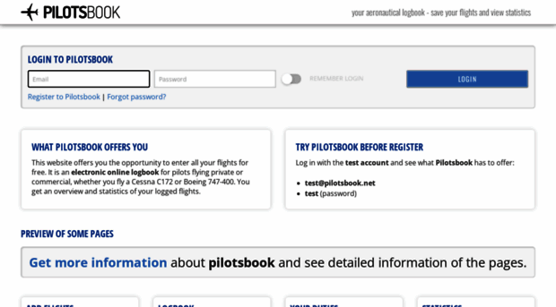 pilotsbook.net