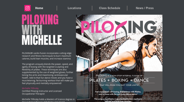 piloxingwithmichelle.com