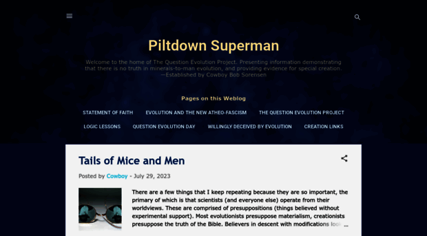 piltdownsuperman.com