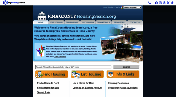 pimacountyhousingsearch.org