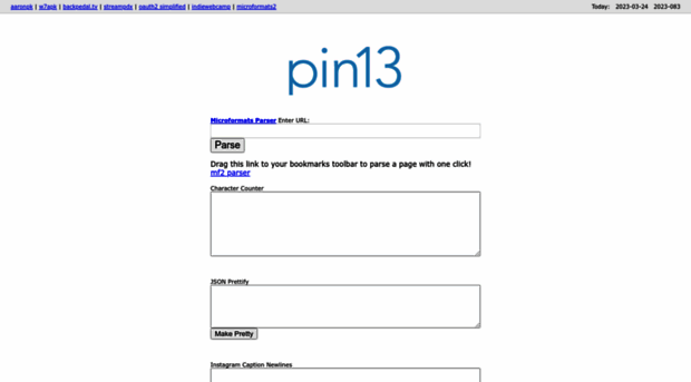 pin13.net