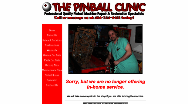 pinballclinic.com