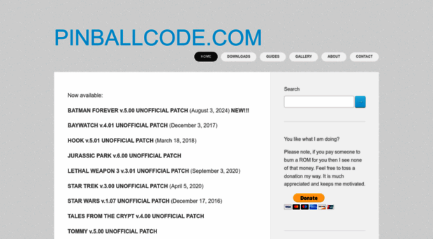 pinballcode.com