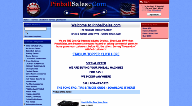 pinballsales.com