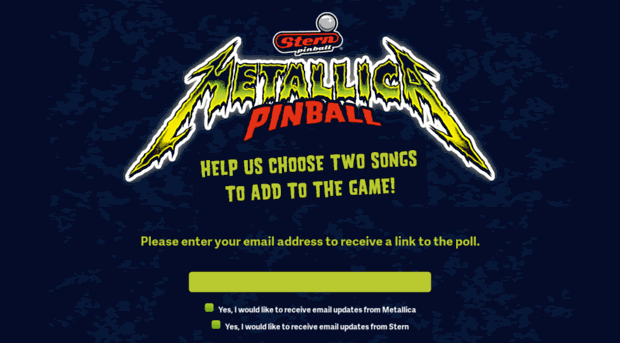 pinballvote.metallica.com