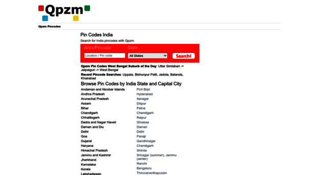 pincodes.qpzm.co.in