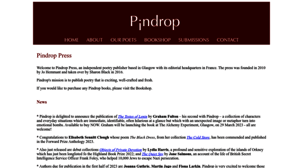 pindroppress.com