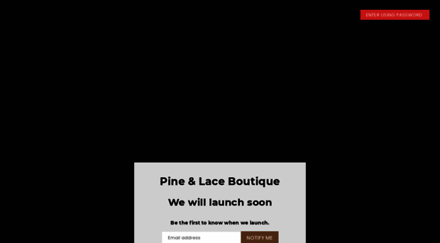 pineandlace.com