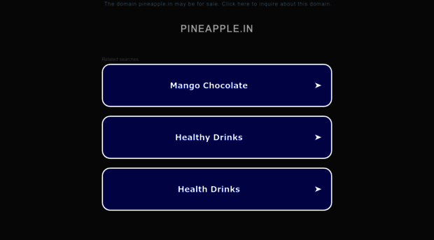 pineapple.in