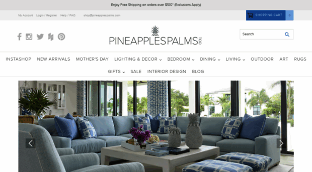 pineapplespalms.com