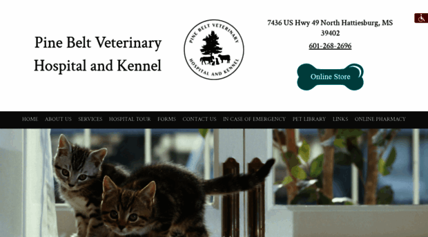 pinebeltvet.com