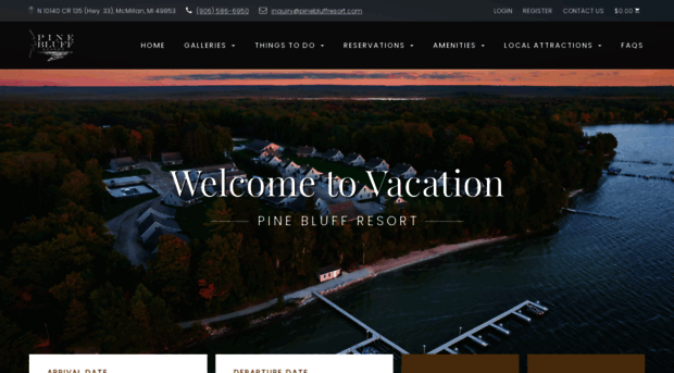 pinebluffresort.com