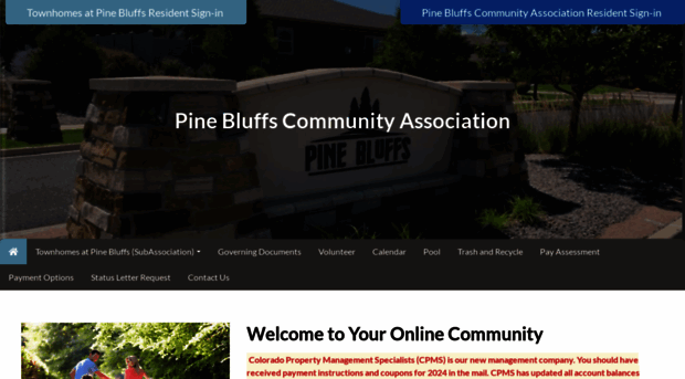 pinebluffscommunity.com