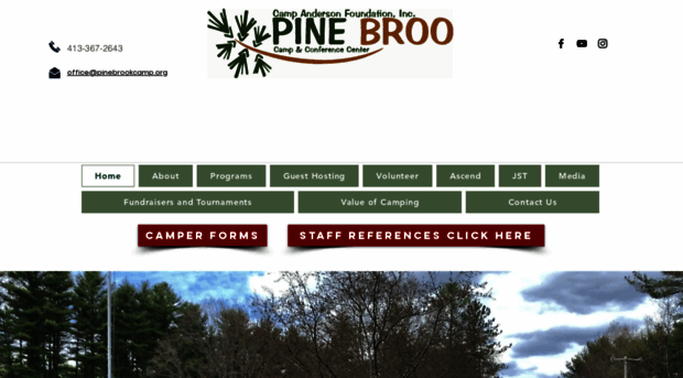 pinebrookcamp.net