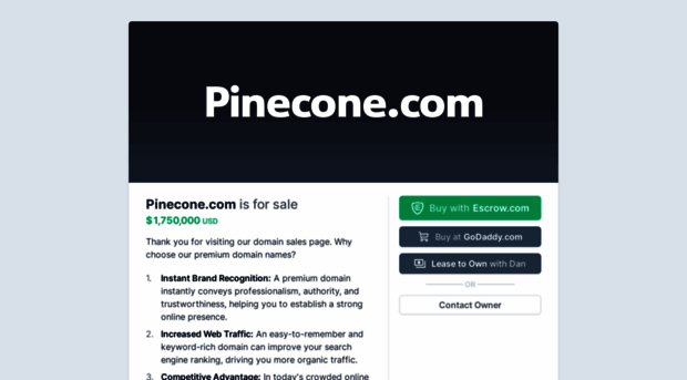 pinecone.com