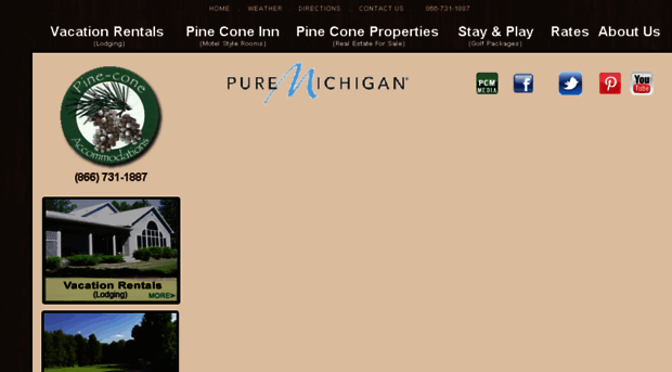 pineconeaccommodations.com