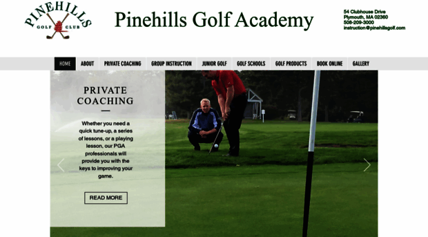 pinehillsgolfacademy.com