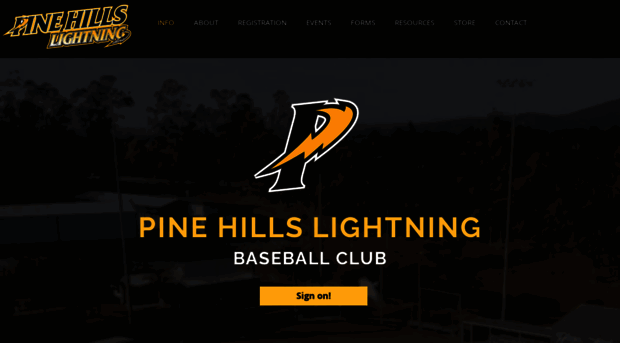 pinehillslightningbaseball.com