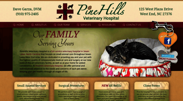 pinehillsveterinary.com