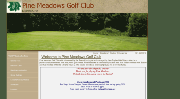 pinemeadowsgolfclub.com