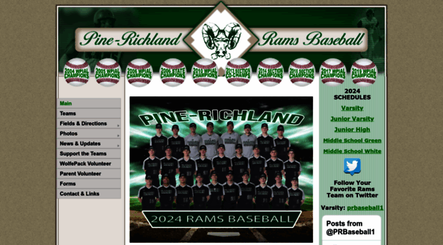 pinerichlandbaseball.org