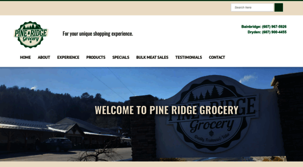 pineridgegrocery.com