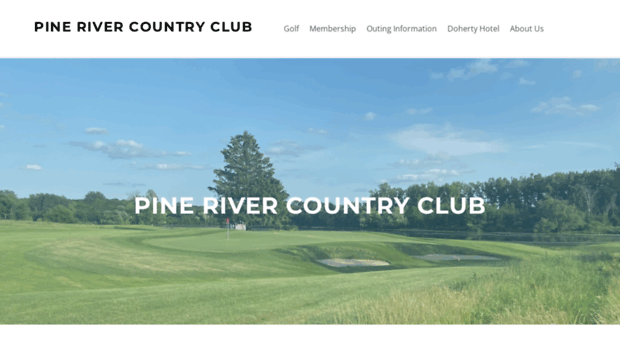 pinerivercc.net - PINE RIVER COUNTRY CLUB - Home - PINE RIVER Cc
