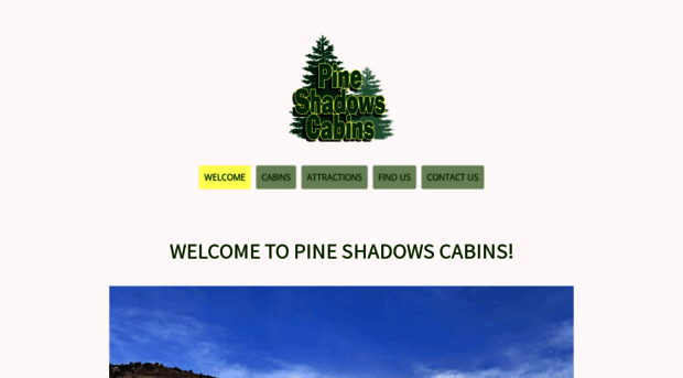 pineshadowcabins.net